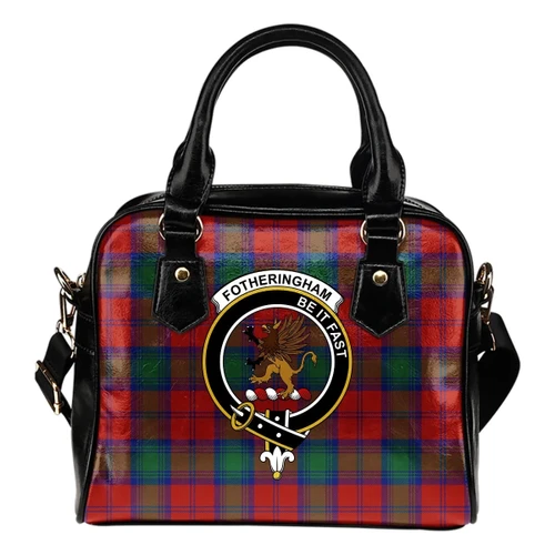 Fotheringham Modern Tartan Clan Shoulder Handbag A9