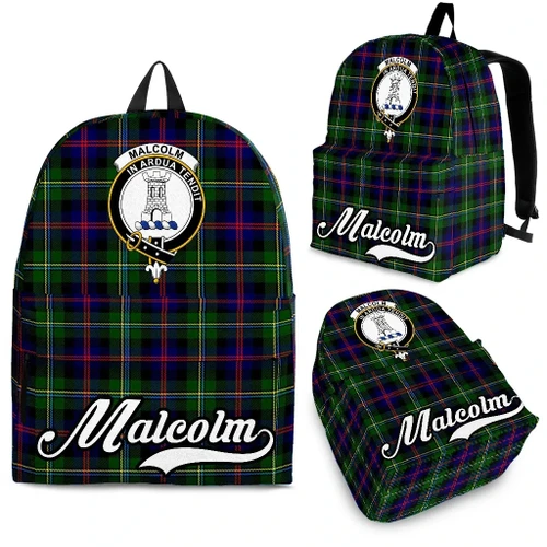 Malcolm (or MacCallum) Tartan Clan Backpack A9