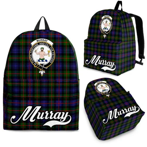 Murray (of Atholl) Tartan Clan Backpack A9