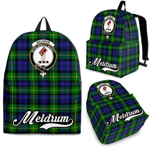 Meldrum Tartan Clan Backpack A9