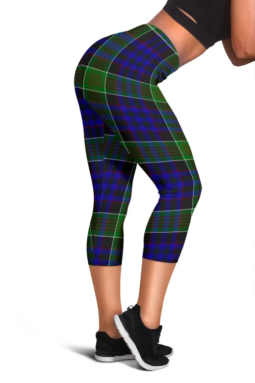 Newman Tartan Capris Leggings A9