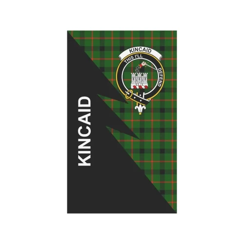Kincaid Tartan Garden Flag - Flash Style - BN