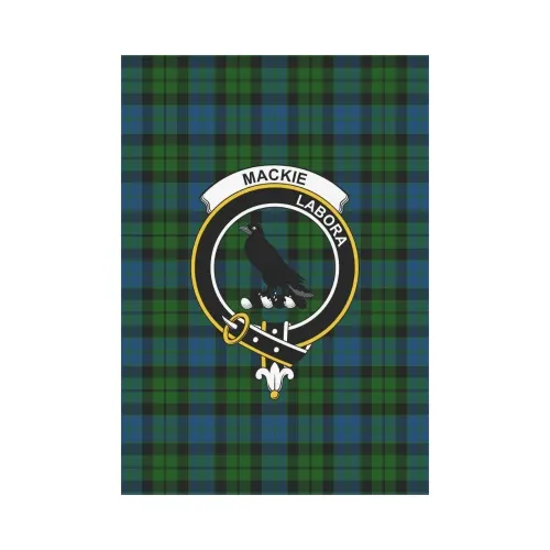 Mackie Tartan Flag Clan Badge K7