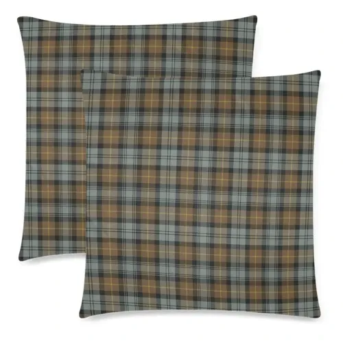 Gordon Weathered Tartan Pillow Cover HJ4