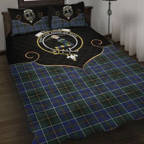 MacInnes Modern Clan Cherish the Badge Quilt Bed Set K23