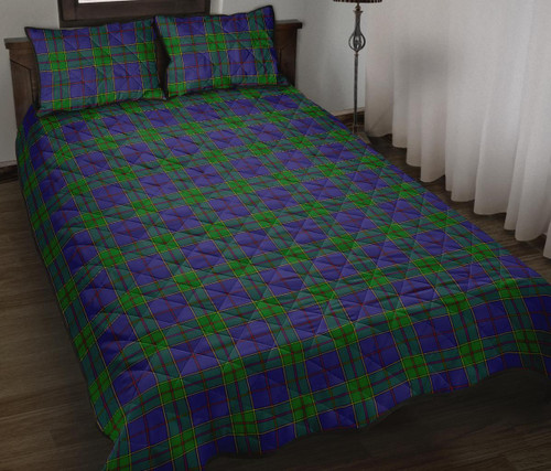 Strachan Tartan Quilt Bed Set K7