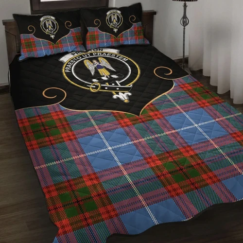 Preston Clan Cherish the Badge Quilt Bed Set K23