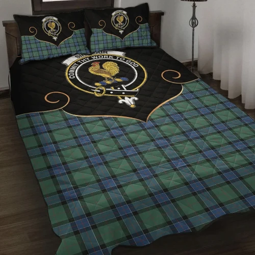 Sinclair Hunting Ancient Clan Cherish the Badge Quilt Bed Set K23