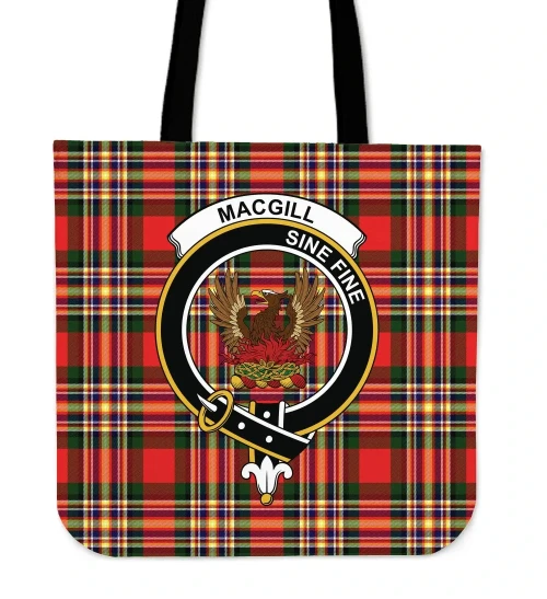 Tartan Tote Bag - MacGill Modern Clan Badge