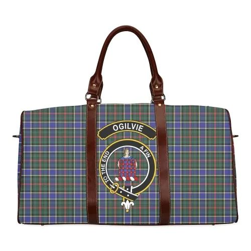 Ogilvie Tartan Clan Travel Bag A9