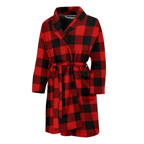 Rob Roy MacGregor Modern Tartan Mens Bathrobe - BN