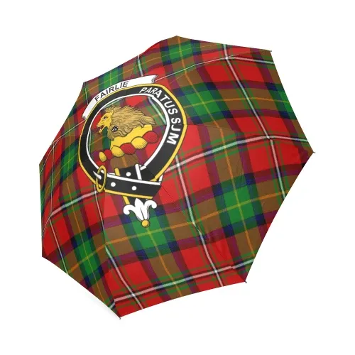 Fairlie Modern Crest Tartan Umbrella TH8