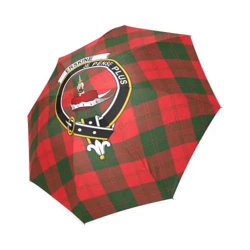 Erskine Modern Crest Tartan Umbrella TH8