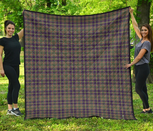Taylor Weathered Tartan Quilt TH8