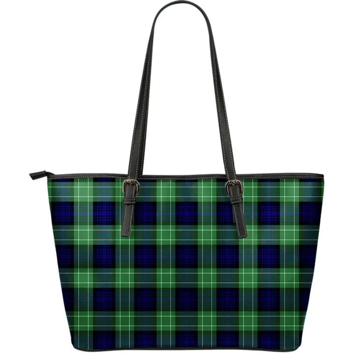 Abercrombie Tartan Leather Tote Bag (Large) A9