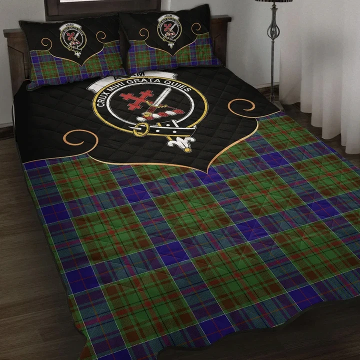 Adam Clan Cherish the Badge Quilt Bed Set K23