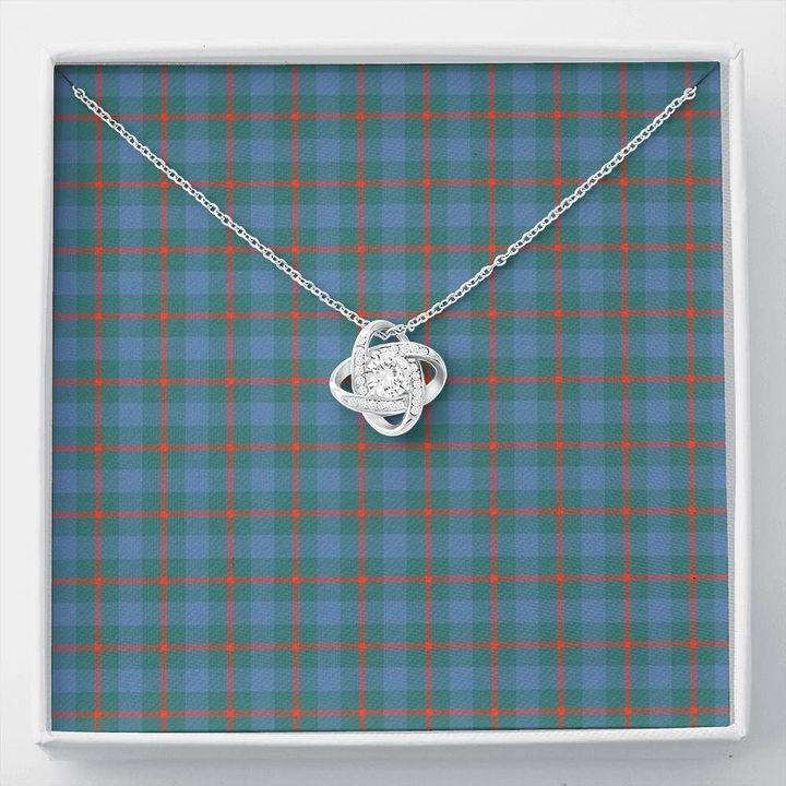 Agnew Ancient Tartan Necklace - The Love Knot A7