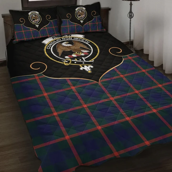 Agnew Modern Clan Cherish the Badge Quilt Bed Set K23