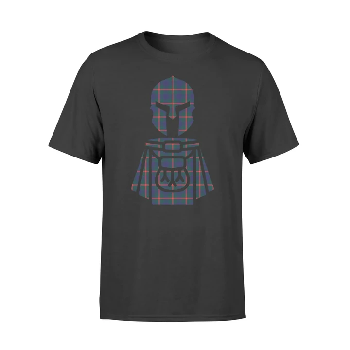Agnew Modern Tartan Kilt Warrior T-Shirt TH8