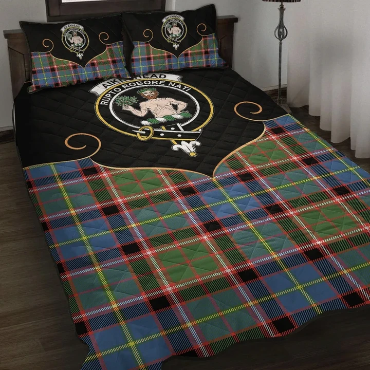 Aikenhead Clan Cherish the Badge Quilt Bed Set K23