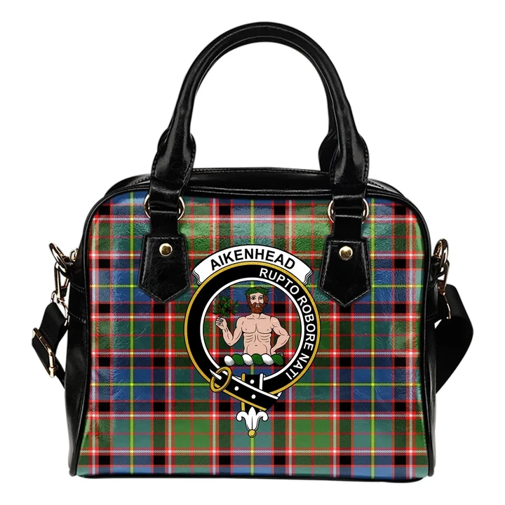 Aikenhead Tartan Clan Shoulder Handbag A9