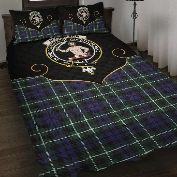Allardice Clan Cherish the Badge Quilt Bed Set K23