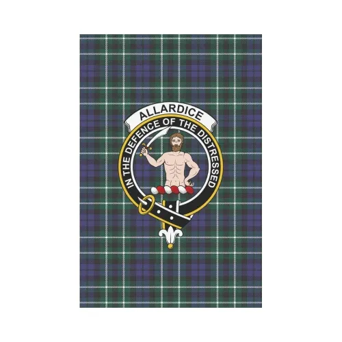 Allardice Tartan Flag Clan Badge K7