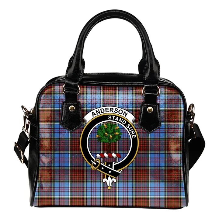 Anderson Modern Tartan Clan Shoulder Handbag A9