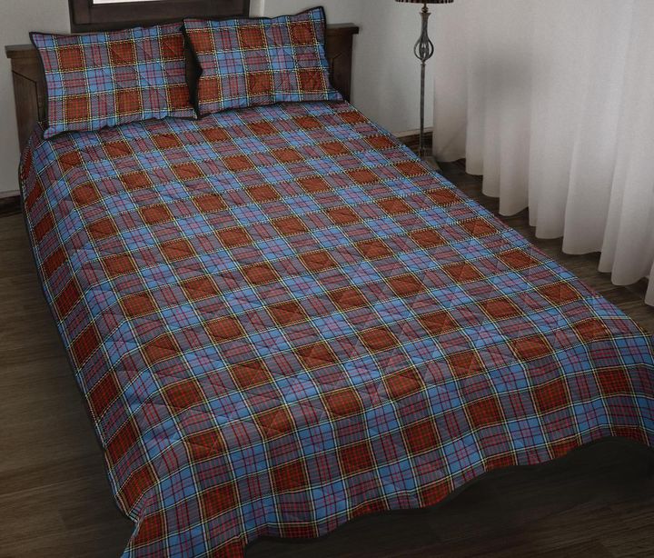 Anderson Modern Tartan Quilt Bed Set K7