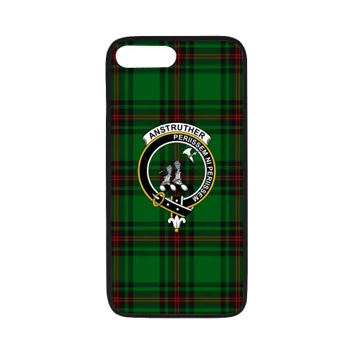 Anstruther Tartan Clan Badge Rubber Phone Case TH8