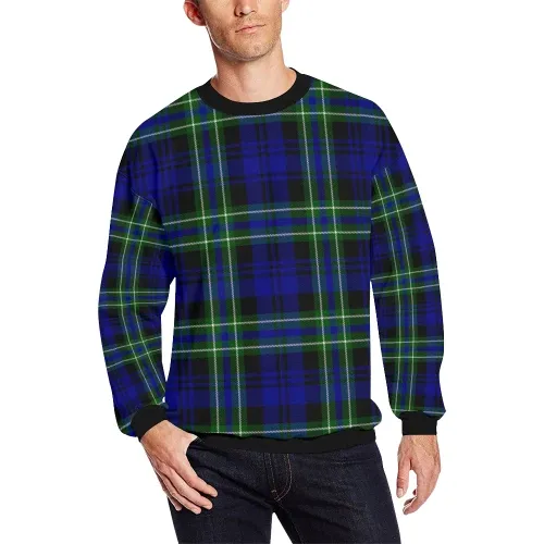 Arbuthnot Modern Tartan Crewneck Sweatshirt TH8