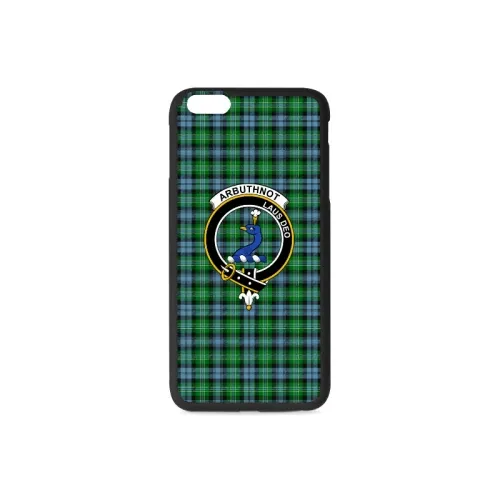 Arbuthnott Tartan Clan Badge Rubber Phone Case TH8