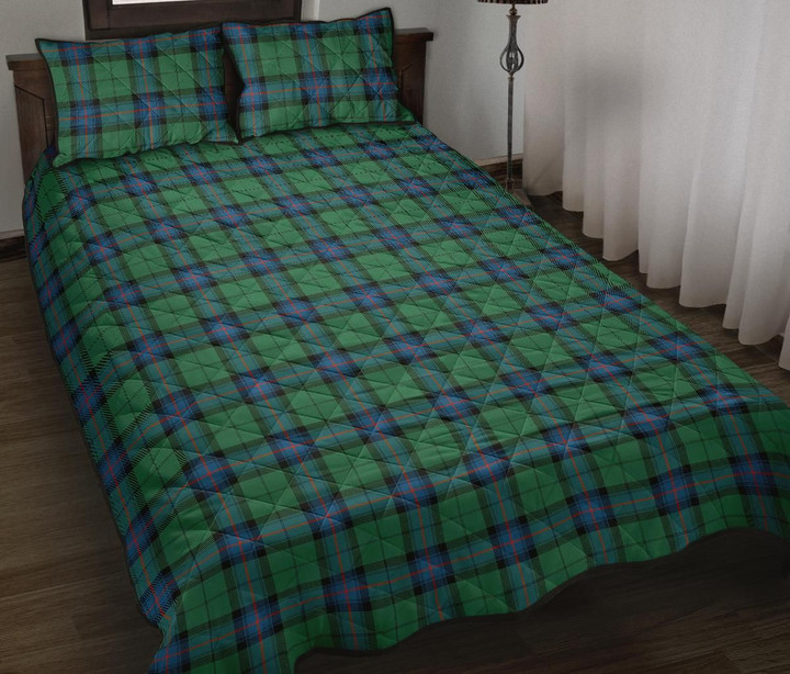 Armstrong Ancient Tartan Quilt Bed Set K7