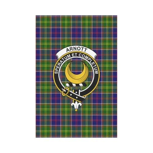 Arnott Tartan Flag Clan Badge K7