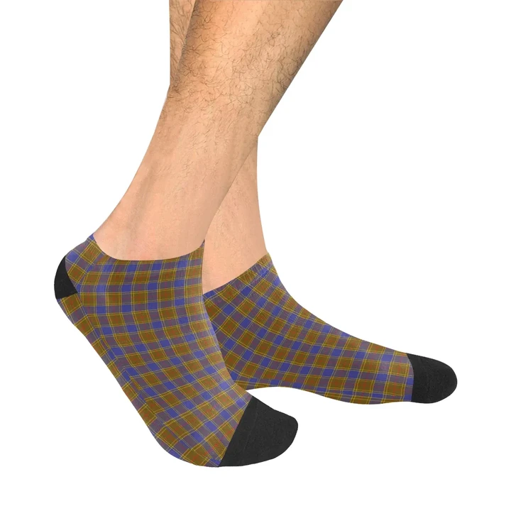 Balfour Modern Tartan Ankle Socks K7