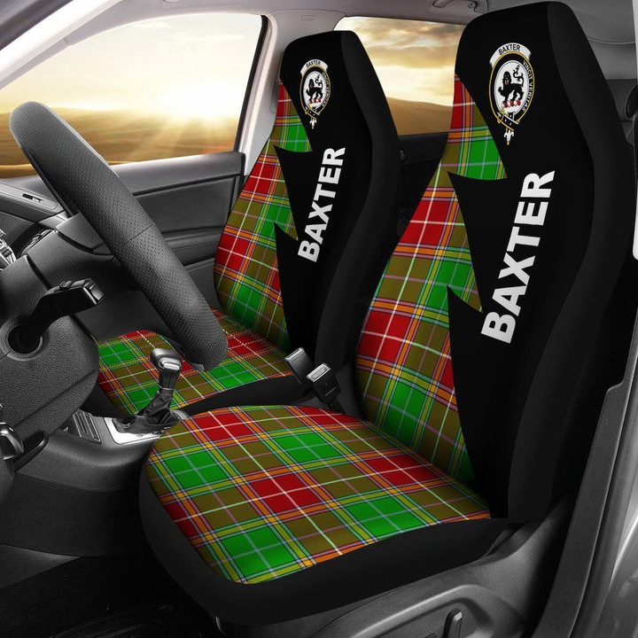 Baxter Clans Tartan Car Seat Covers - Flash Style - BN