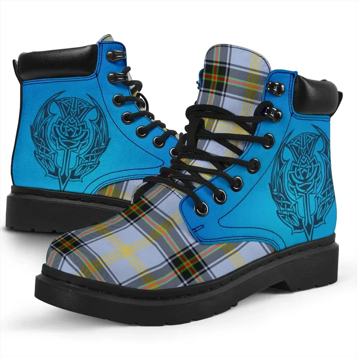 Bell Of The Borders Tartan All-Season Boots - Celtic Thistle TH8