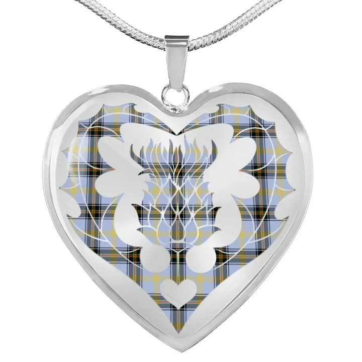 Bell of the Borders Tartan Luxury Necklace Luckenbooth Thistle TH8