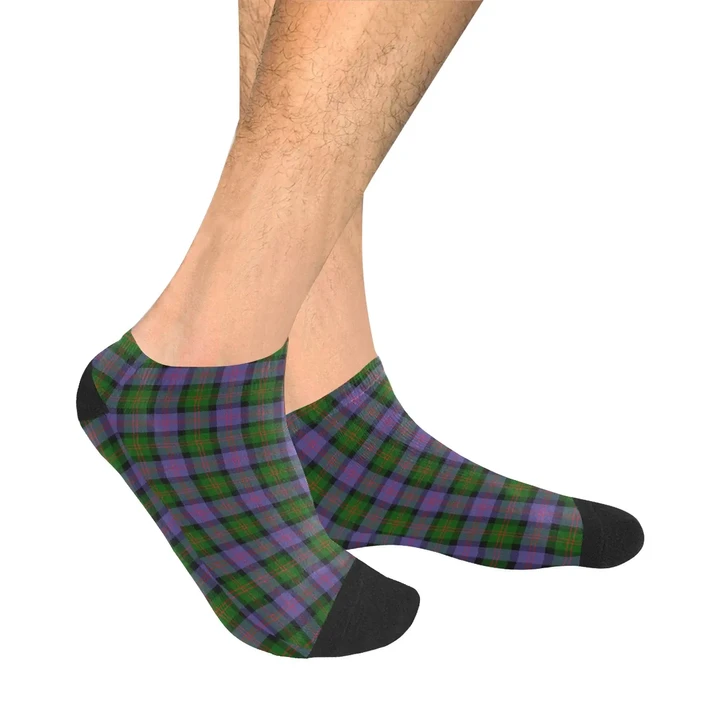 Blair Modern Tartan Ankle Socks K7