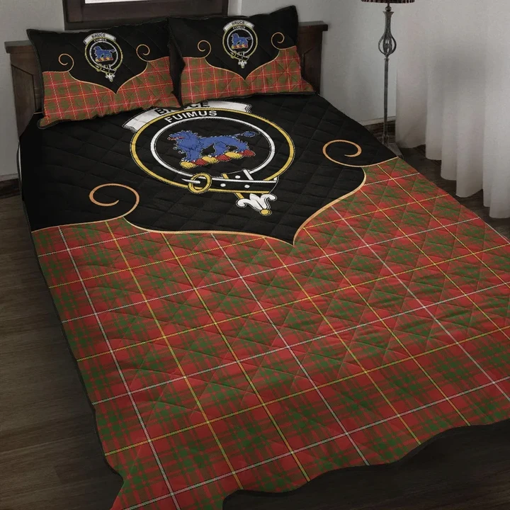 Bruce Modern Clan Cherish the Badge Quilt Bed Set K23