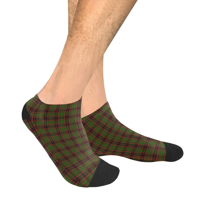 Buchan Modern Tartan Ankle Socks K7