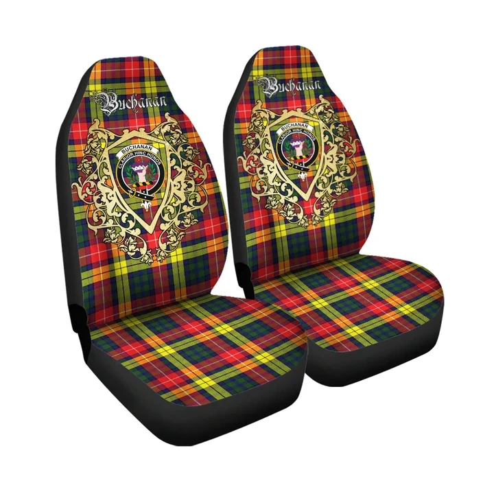 Buchanan Modern Clan Car Seat Cover Royal Shield K23