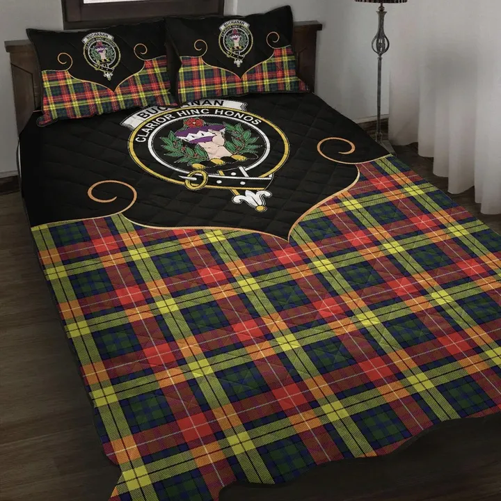 Buchanan Modern Clan Cherish the Badge Quilt Bed Set K23