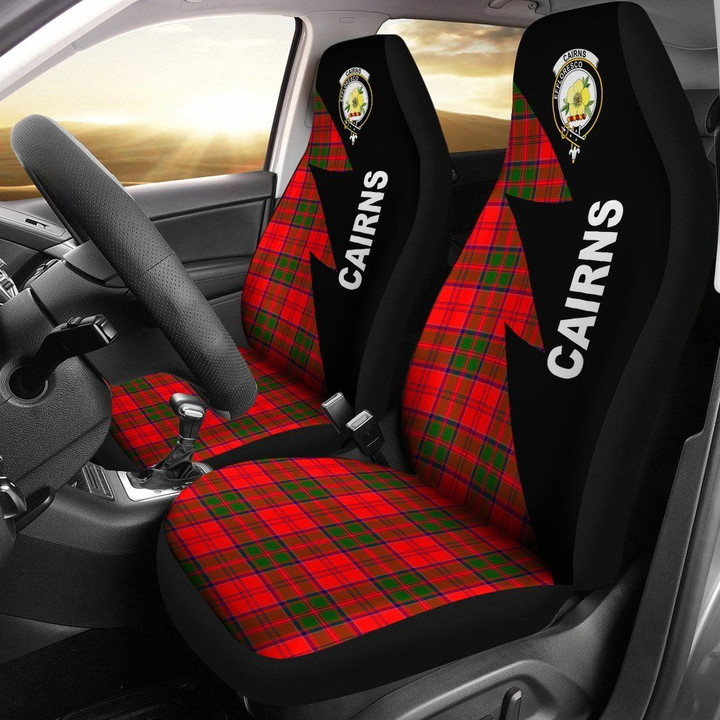 Cairns Clans Tartan Car Seat Covers - Flash Style - BN