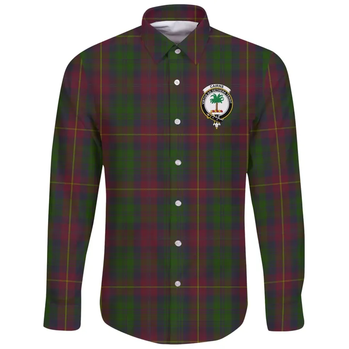 Cairns Tartan Clan Long Sleeve Button Shirt A91
