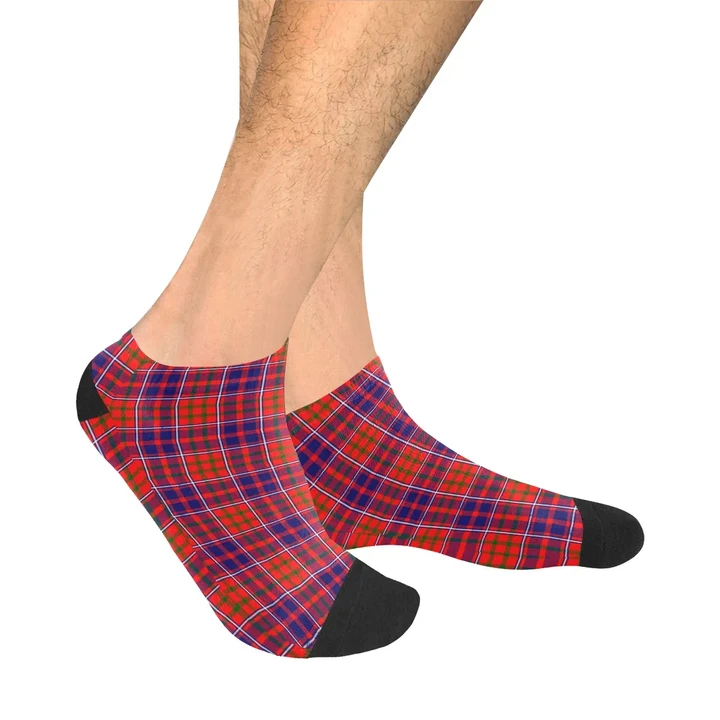 Cameron of Lochiel Modern Tartan Ankle Socks K7