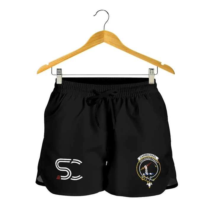 Carmichael Modern Clan Badge Women's Shorts TH8