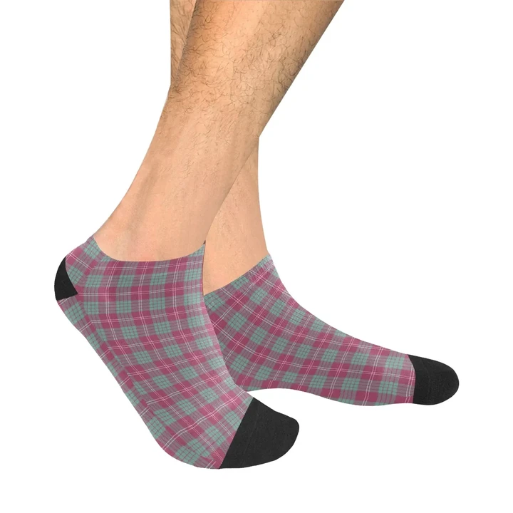 Crawford Ancient Tartan Ankle Socks K7