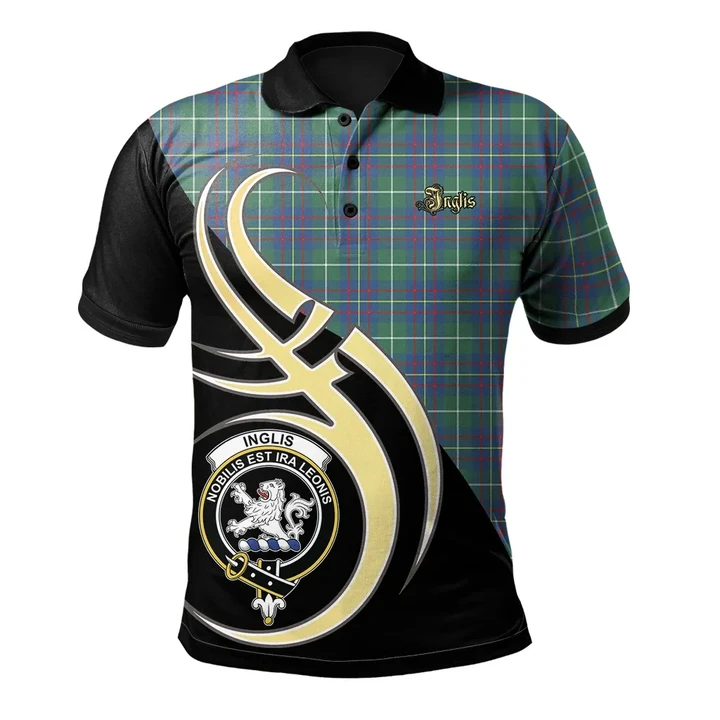 Inglis Ancient Clan Believe In Me Polo Shirt