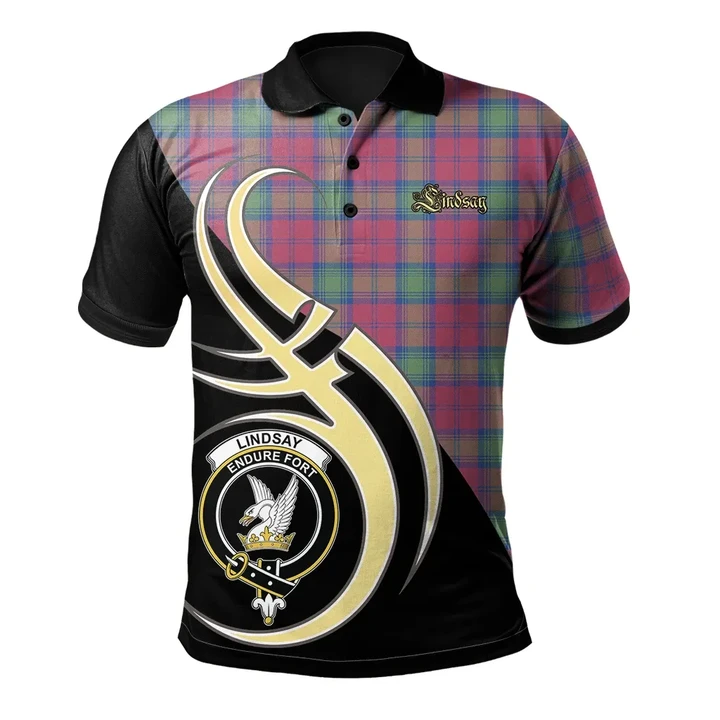Lindsay Ancient Clan Believe In Me Polo Shirt